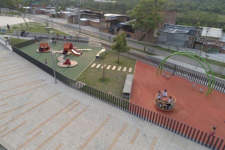 Parque urbano aéreo